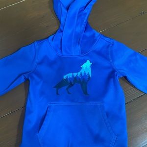 Boys Wolf Hoodie Lands’ End
